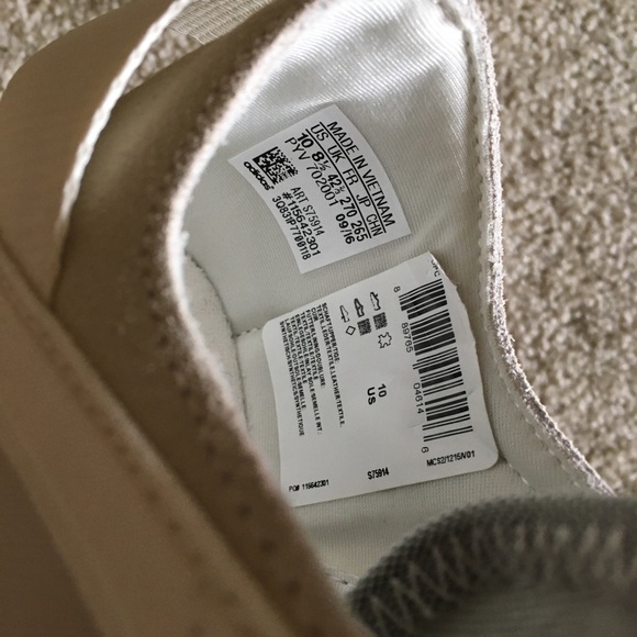 NWT Adidas Tubular Viral Cream/Off-white, size 10 - Picture 5 of 6